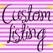 Custom listing for Kari - 2 luggage tags