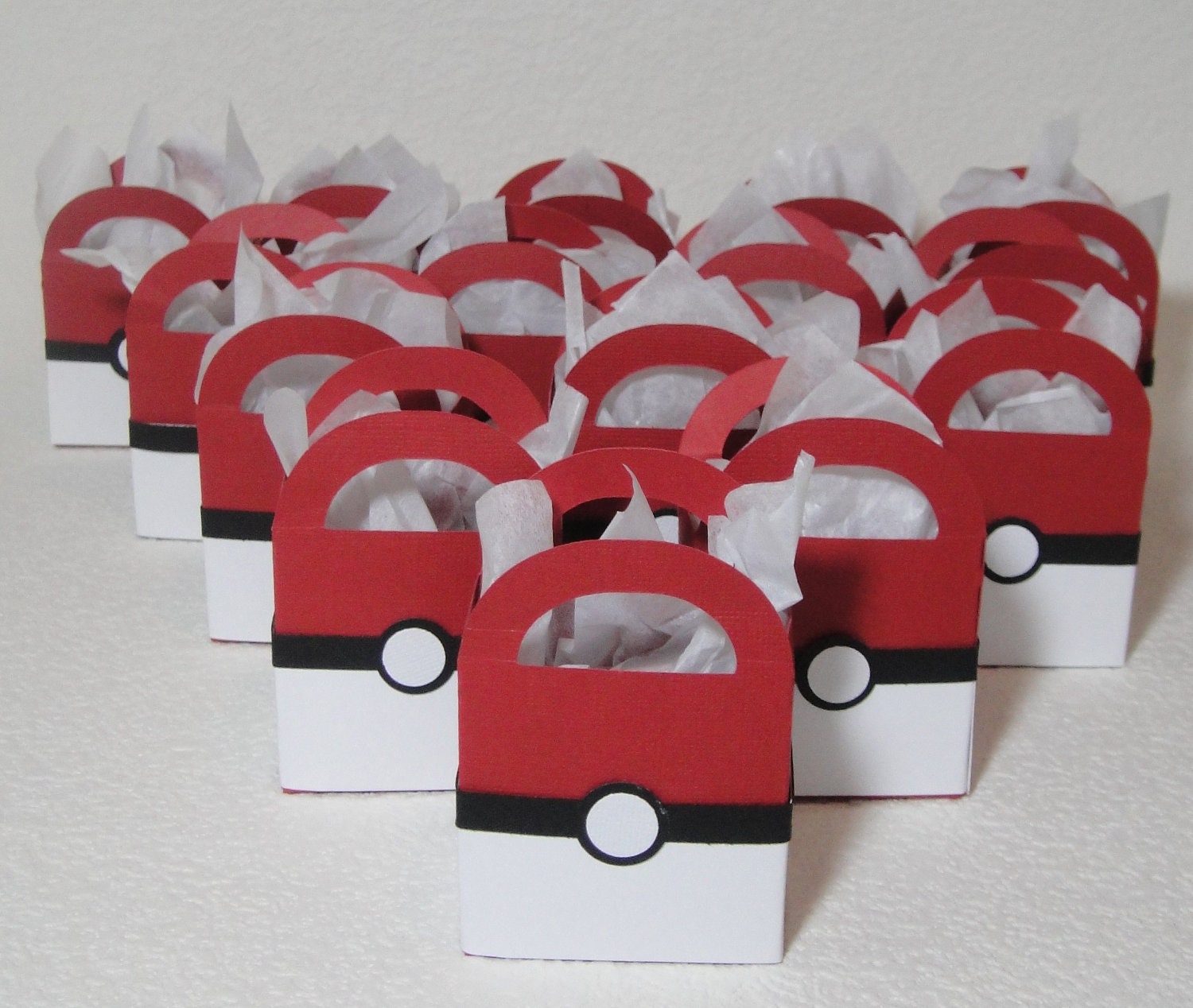 Pokemon themed mini party favor bags