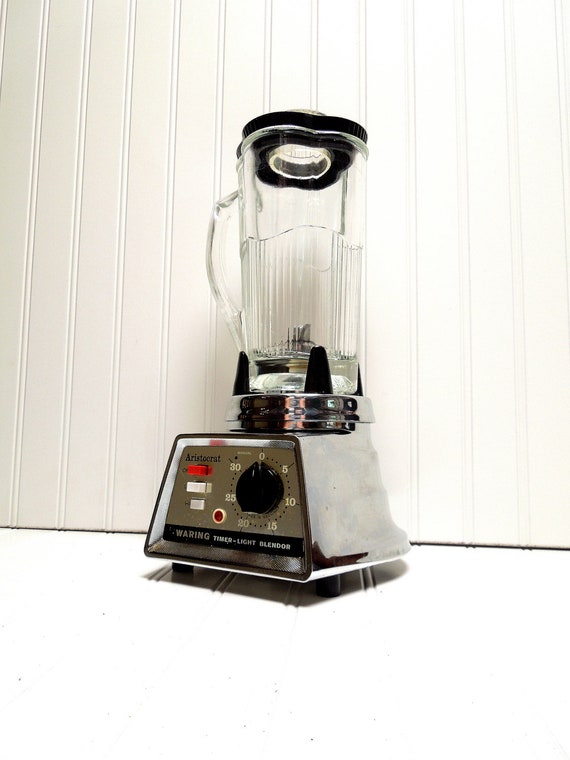 SALE Vintage Blender Chrome Waring Aristocrat Timer Light