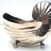 Shell dish silverplate nautilus candy dish elegant boho chic beach