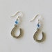 NFL Earrings - Indianapolis Colts - Dangle Earrings with Swarovski Crystal