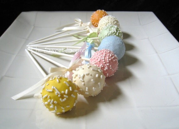 Cake Pops: Baby Shower Cake Pops Made to Order with High Qaulity Ingredients Il_570xn