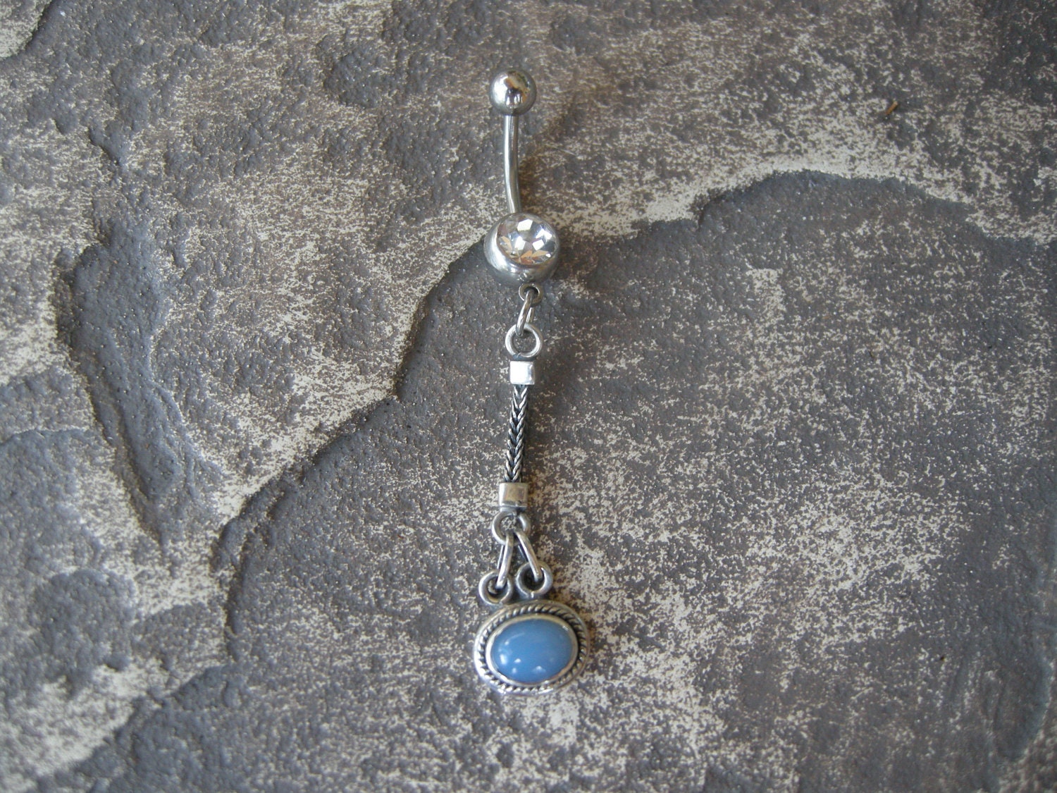 Belly Button Jewelry / Belly Button Ring in Sterling Silver