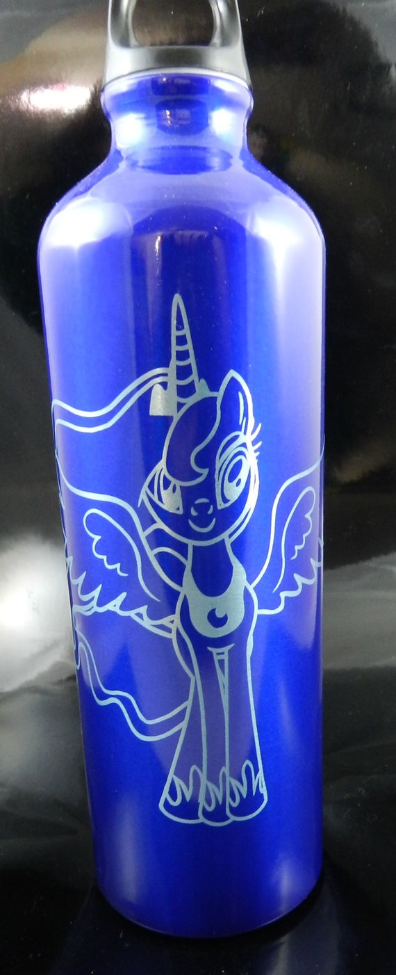 Items similar to Princess Luna Aluminum Water Bottle on Etsy