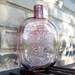 Vintage PURPLE Amethyst Demijohn Bottle // Victorian Coffin Phoenix Flask