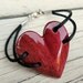 Wood Heart Bracelet - Brazilian Purpleheart - Womens Jewelry