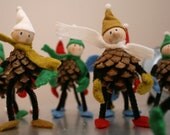 Cheeky Christmas Pinecone Winter Gnomes