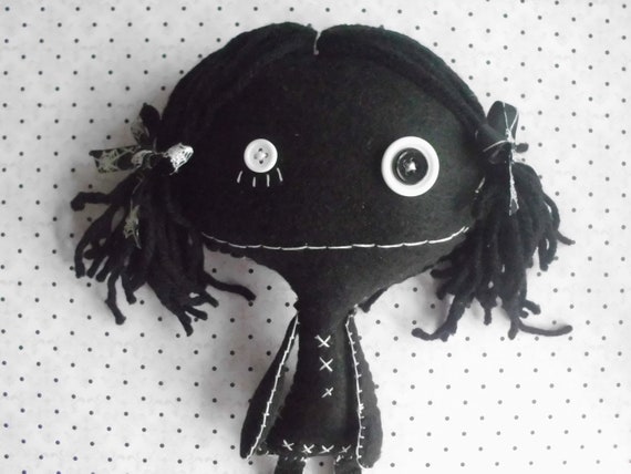 viola the goth rag doll