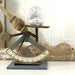 vintage penny scale--industrial chic--rusty