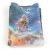 Galaxy Nebula Print Silk Pocket Square "Pillars of Creation" Wedding Stars Space