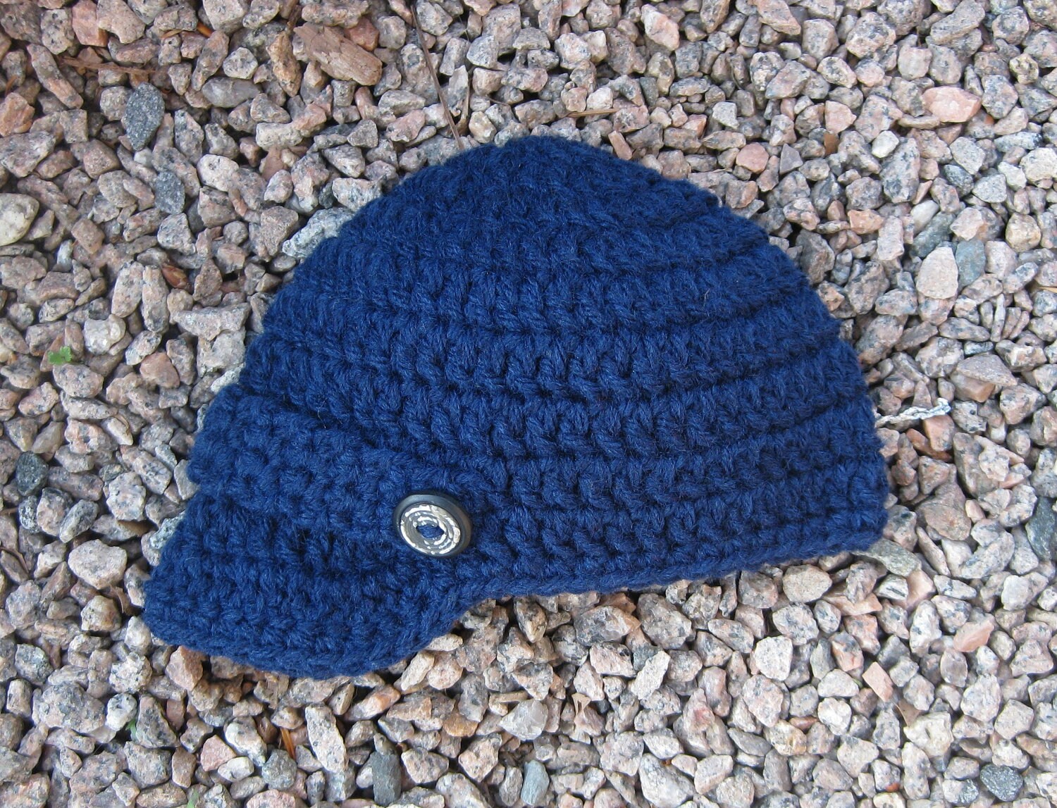 Newsboy Hat Navy Dark Blue Baby Boy Any by modernmemere on Etsy
