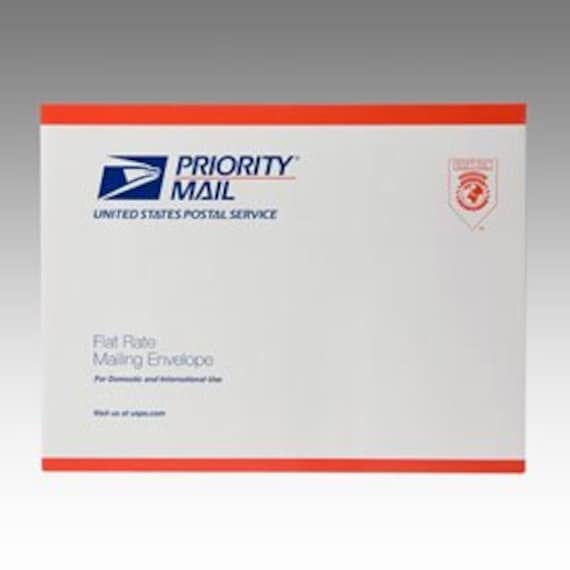 how big is a priority mail flat rate envelope