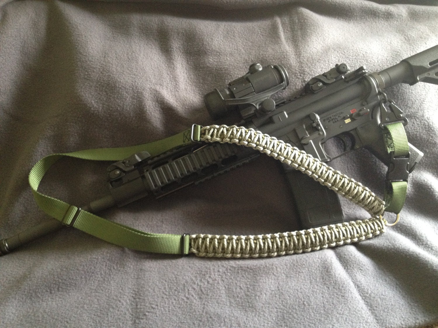 Acid Tactical Marpat Camo Sling – Convertible 1 Or 2 Point For Rifle / Shotgun – Quick Adjust, Bungee