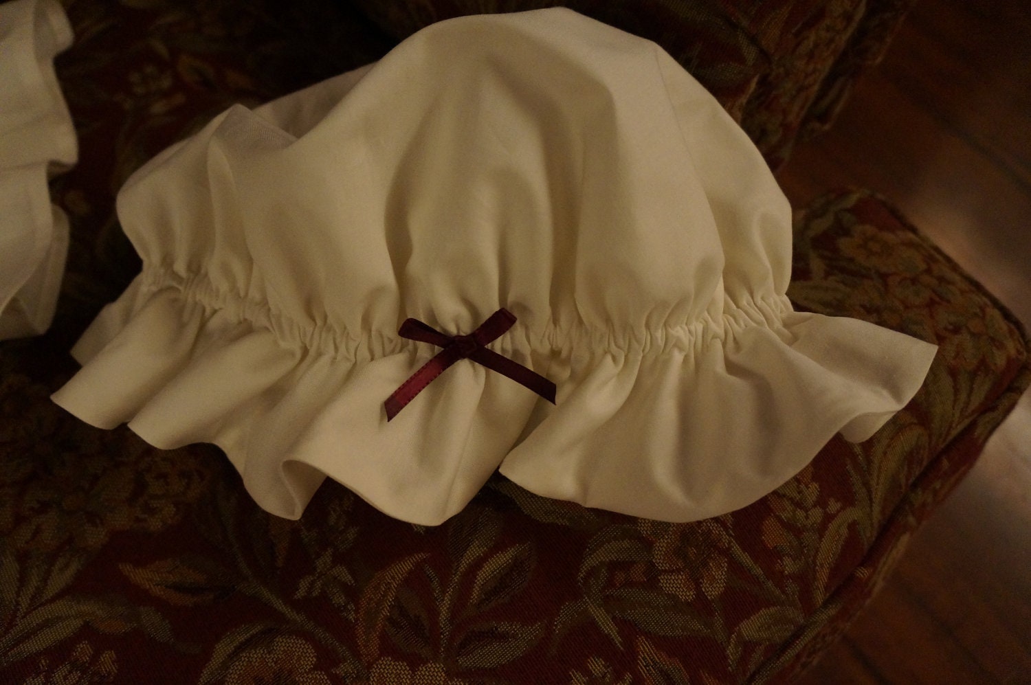 Victorian/Prairie/Colonial Mob/Sleep Cap for by GatheringofGoods