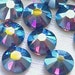 Amethyst AB Enhanced 2058 Swarovski Elements Rhinestones, 16ss Flatback 36 pieces