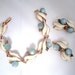 Moonglow Enamel Lucite Rhinestone Bracelet Earrings 1950s Vintage jewelry Gift