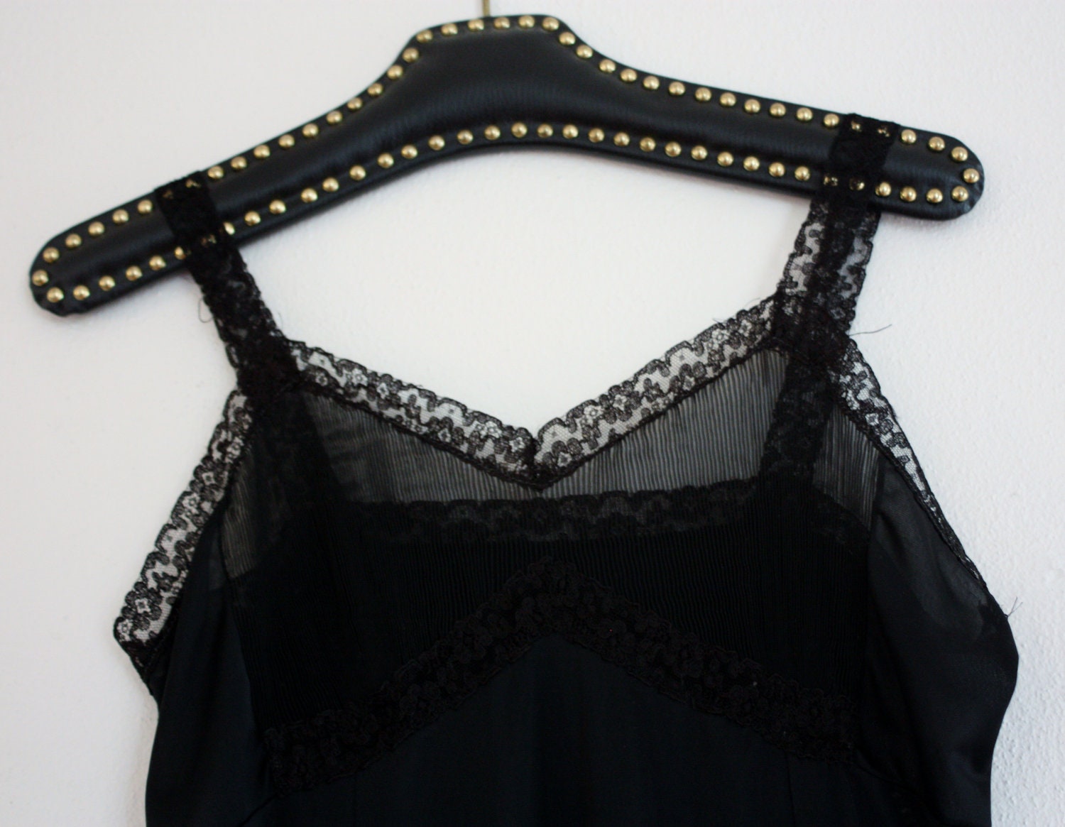 black lace full slip