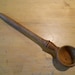 Antique Olive Spoon French Treen Server Ladel With Gorgeous Patina ideal for preserved Fruit