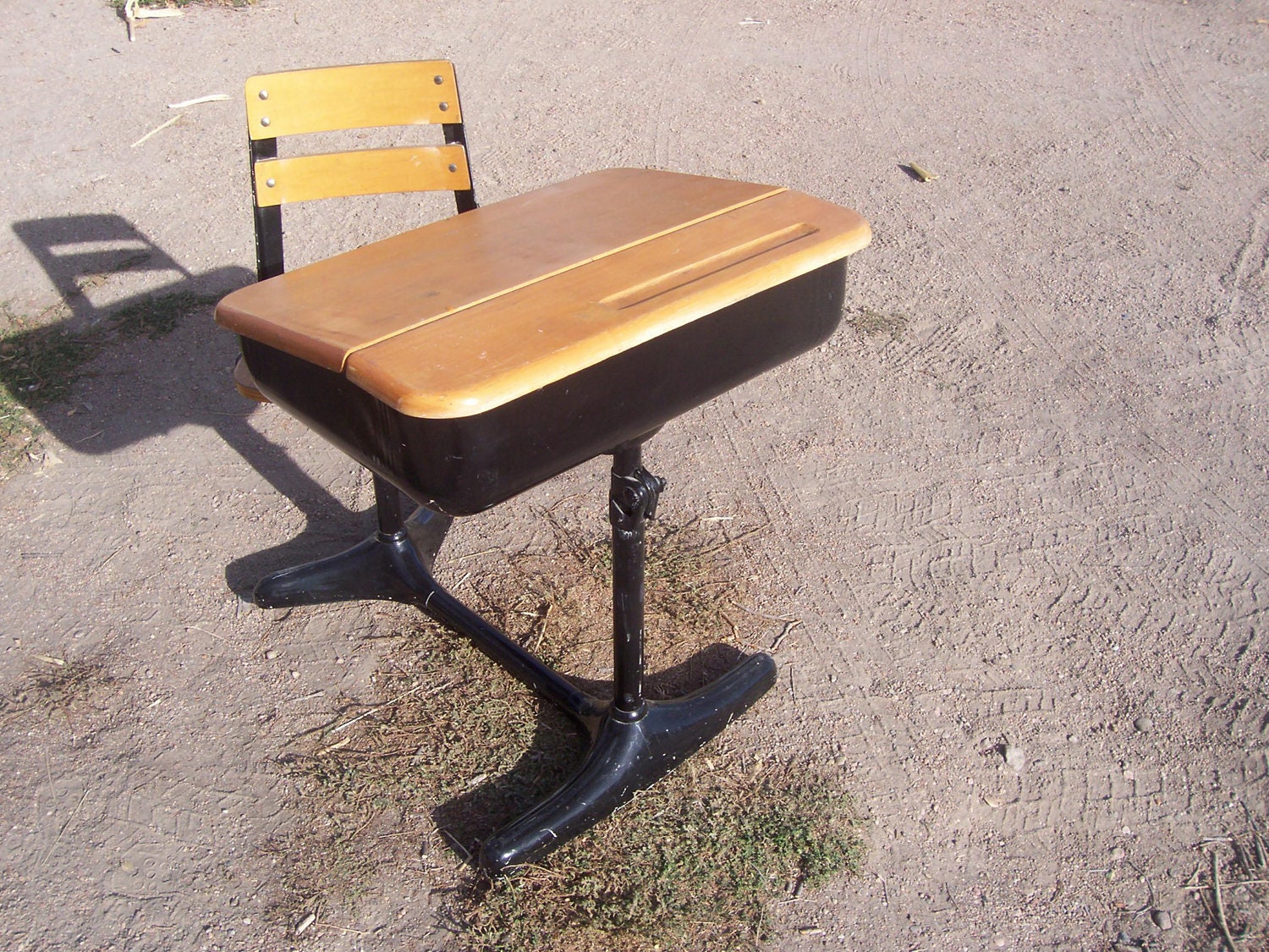 Antique Childs School Desk