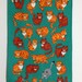 Tea Towel Vintage Linen 'Marmalade' Made By Ulster. Cats, Kittens