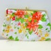 Neon Floral Clutch 1960's