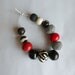 Beads, Ceramic Beads, 12 Beads, Handmade in South Africa