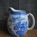 vintage transferware pitcher / creamer made in England