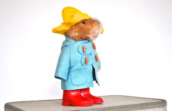 paddington bear stuffed animal vintage