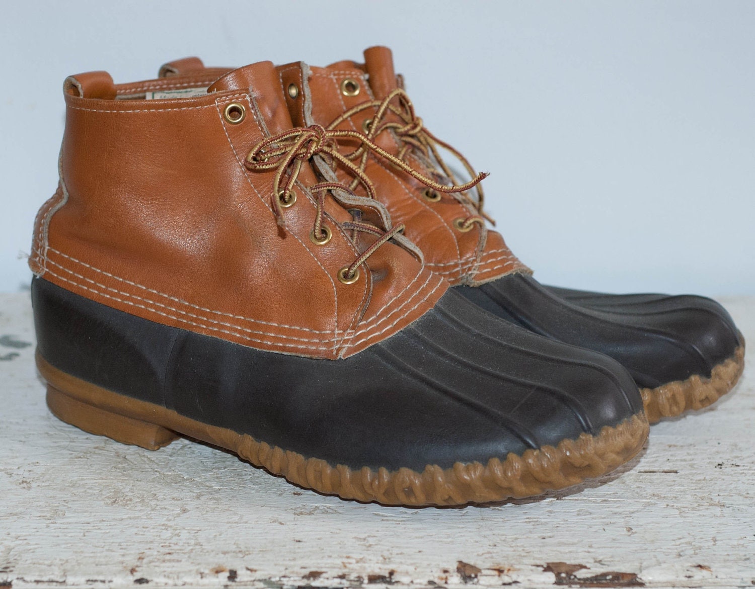 L.L. Bean Duck Boots Men's size 10 by vieuxManteau on Etsy