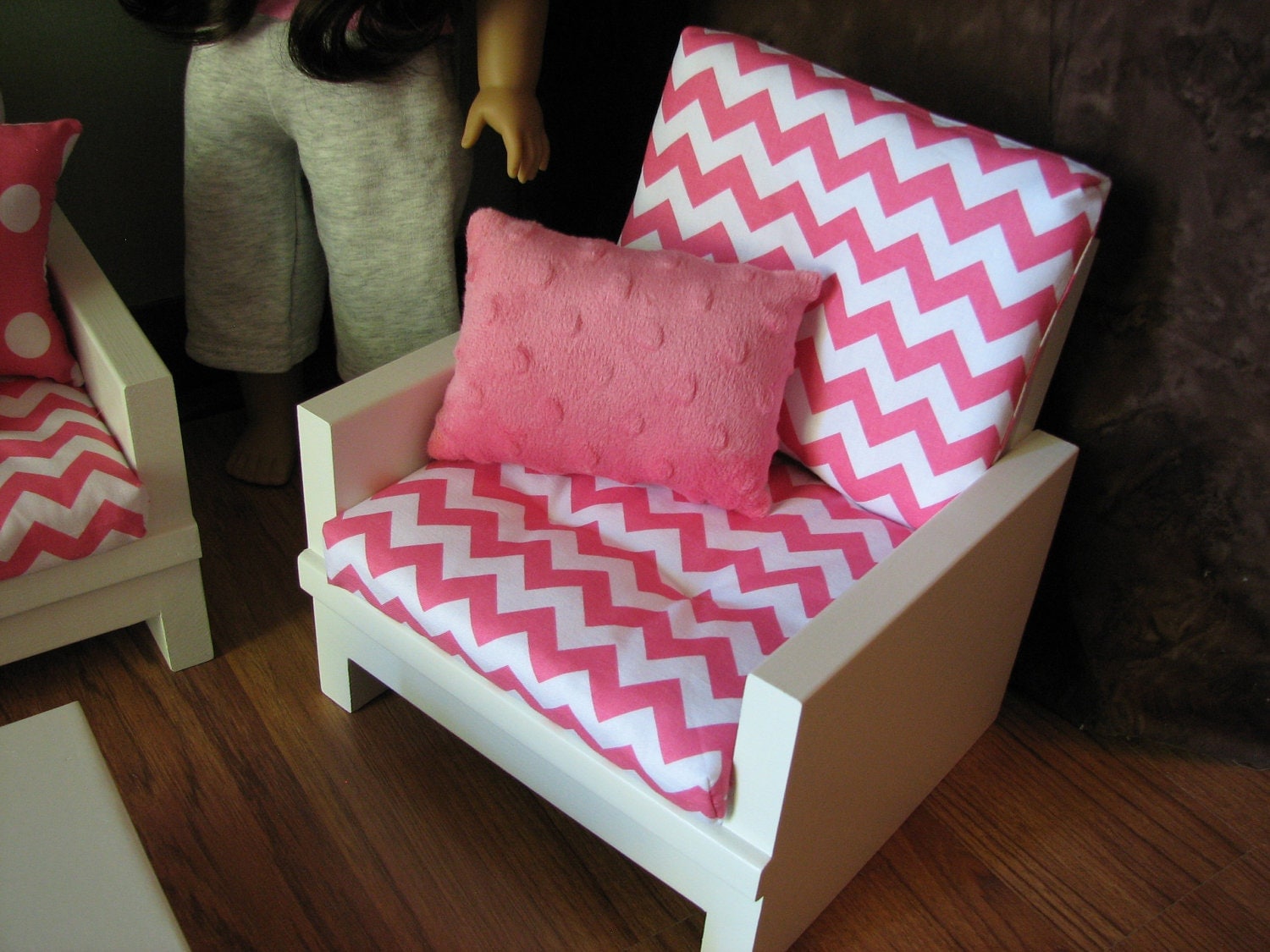 American Girl sized Living Room / 18 Doll Furniture