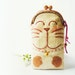 Cell phone case, iPhone case, Glasses case, Cat cell phone case, Metal frame purse, Cell phone case metal frame
