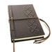 Refillable Leather Journal with Celtic Knot Design