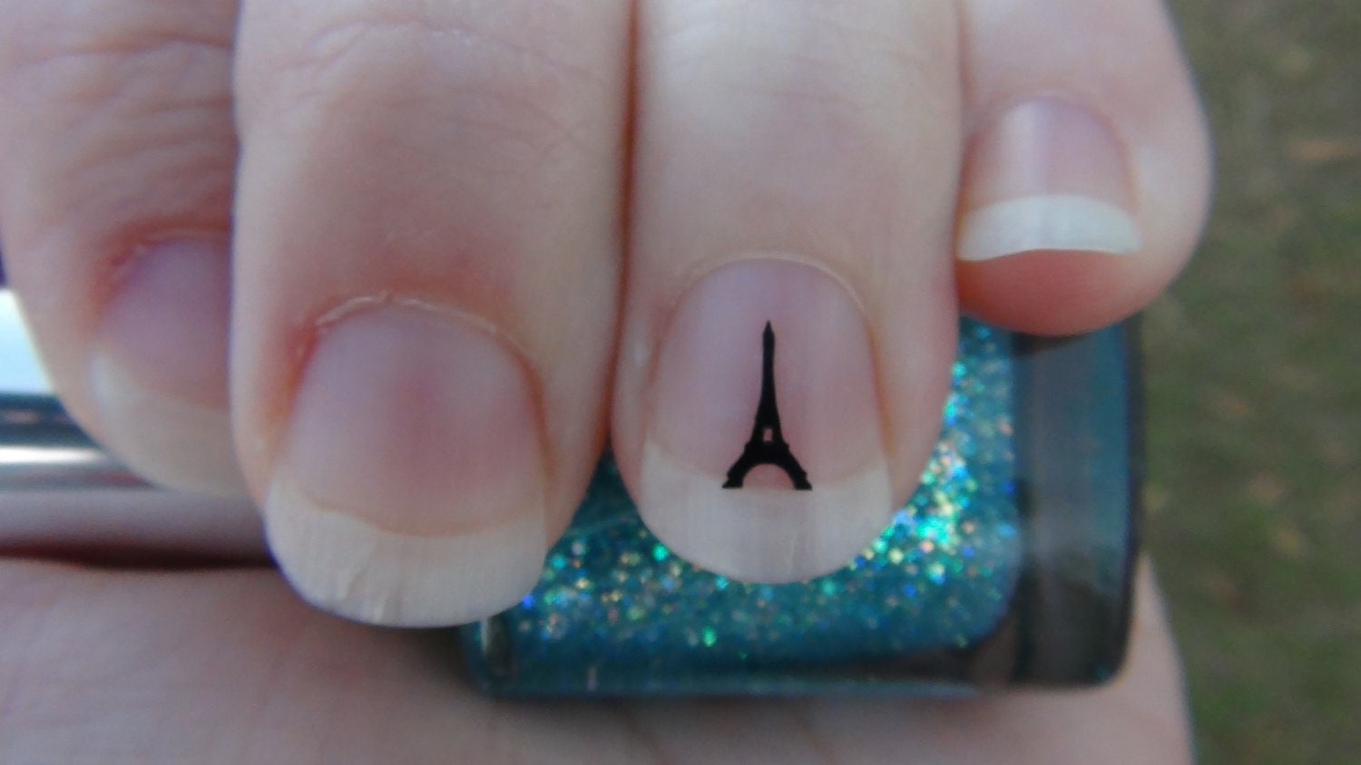 Eiffel Tower Nail Art Decals Set of 20 Vinyl Paris France
