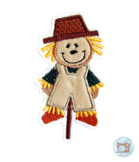 SCARECROW patch applique Embroidered iron on patch on