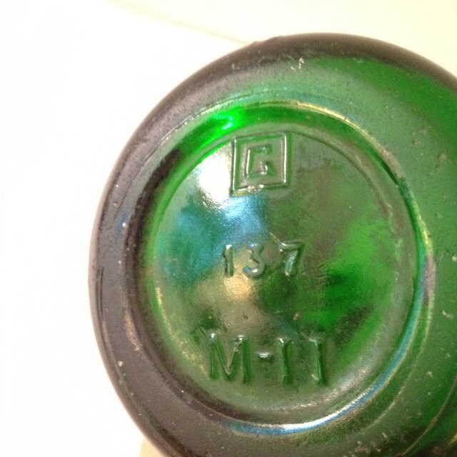 Vintage Green Seltzer Bottle