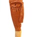 Ceramic Head, clay head, primitive art, primitive sculpture, primitive home decor, primitive sculpture of a head,
