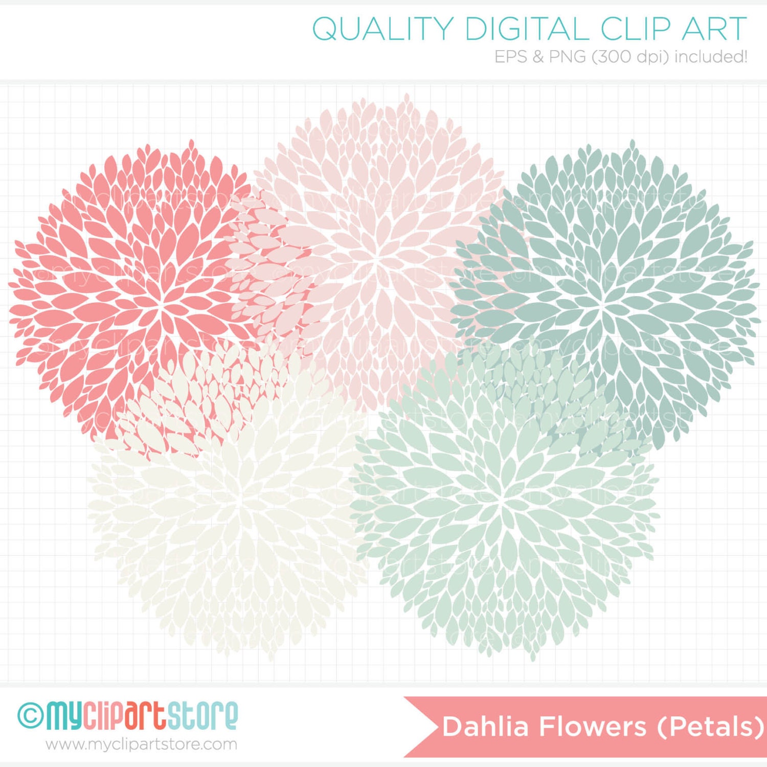 dahlia flower clip art free - photo #20