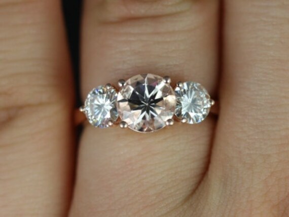 Image result for moissanite 3 stone