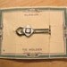 Vintage 1930s Art Deco Tie Clip on Original Display Card - RARE
