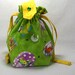 Fat Cats - Peewee Reversible Drawstring Bucket Bag