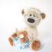 Artist Bear OOAK Collectible mohair teddy bear Onute
