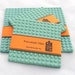 Light Green Porcelain Coasters - Set of 2 small