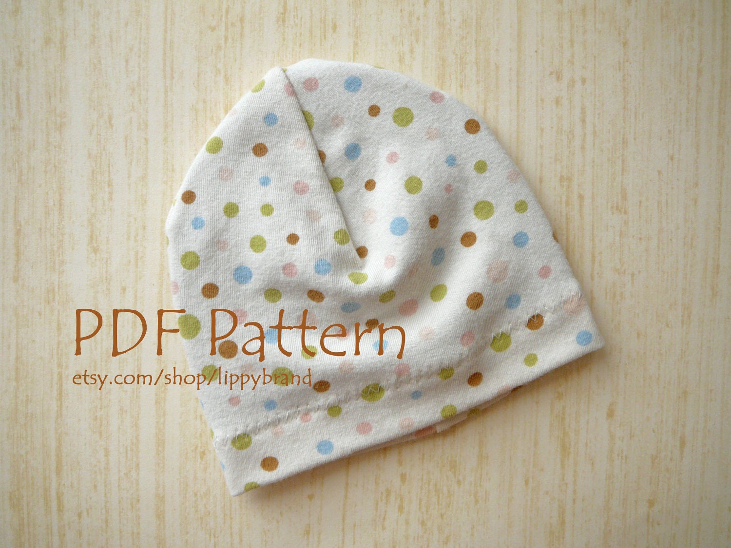 PDF hat. Baby lippybrand in  PATTERN to pattern beanie for by beanie sew for three Versatile hat baby