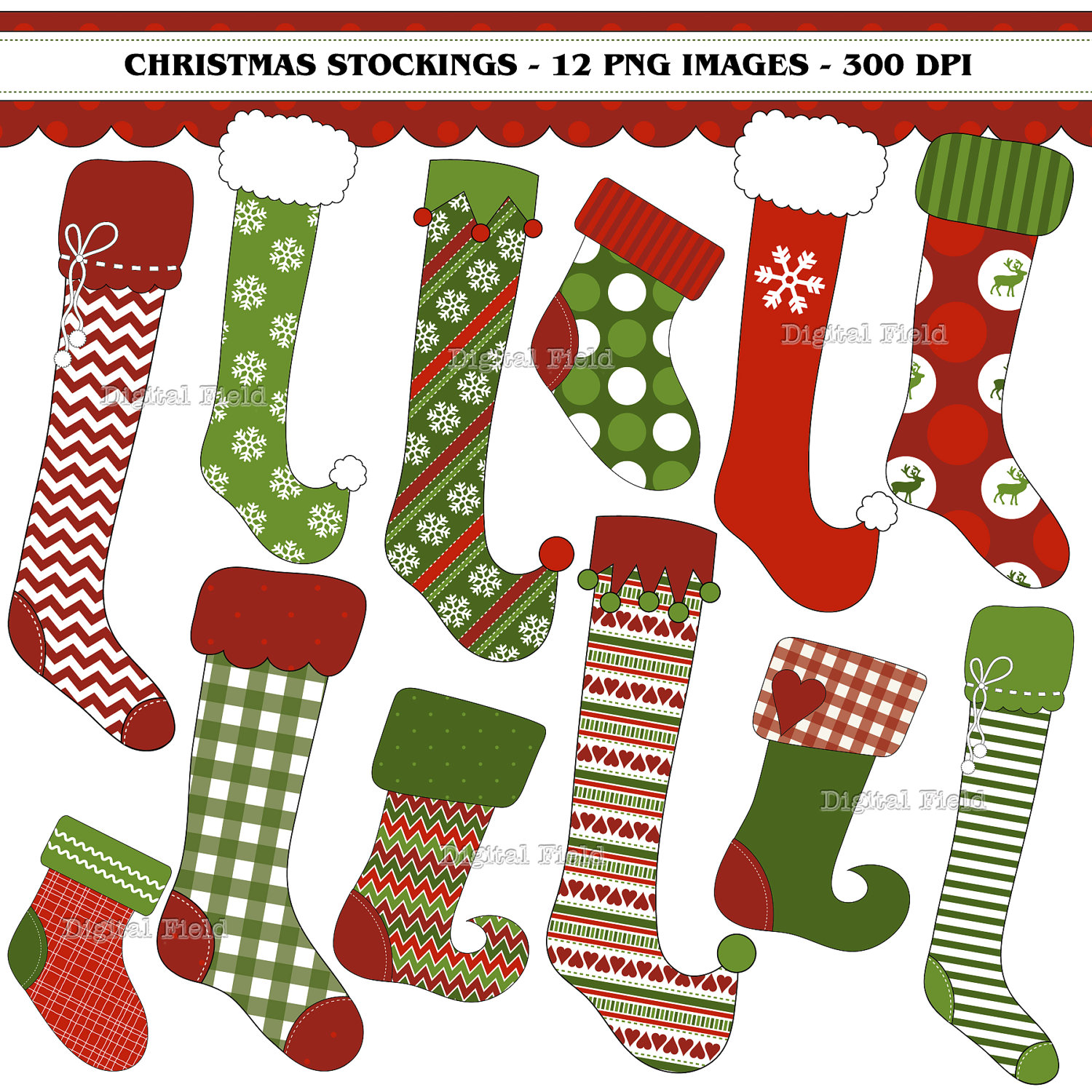 free clipart christmas socks - photo #47