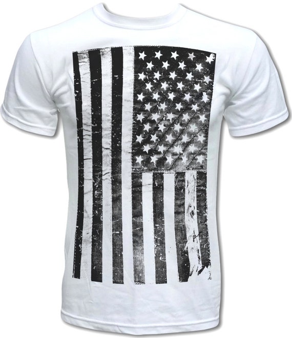 distressed flag shirts