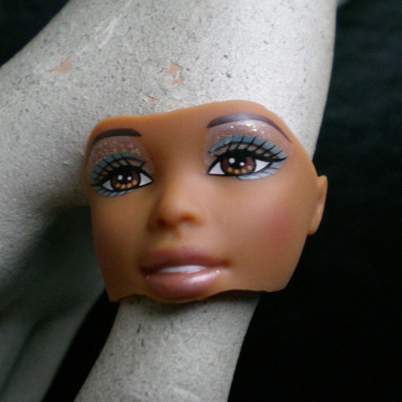 barbie black doll head