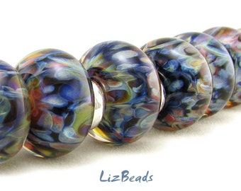 SRA Handcrafted Borosilicate Artisan Lampwork Bead Set - TEMPEST