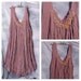 Autumn Roses Dress Mauve Sundress Beach Gauze Cover Up Plus Size 5X Womens