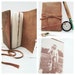 Leather Journal Diary Outdoorsman Hunter Fisherman Handmade Travel Notebook (059)