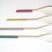 Wooden Spoons Set of 4: Berry Colors, Modern Home Decor